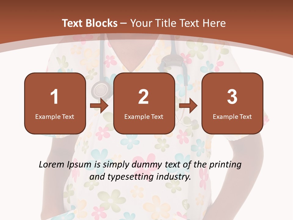 Pediatrician Practical Girl PowerPoint Template