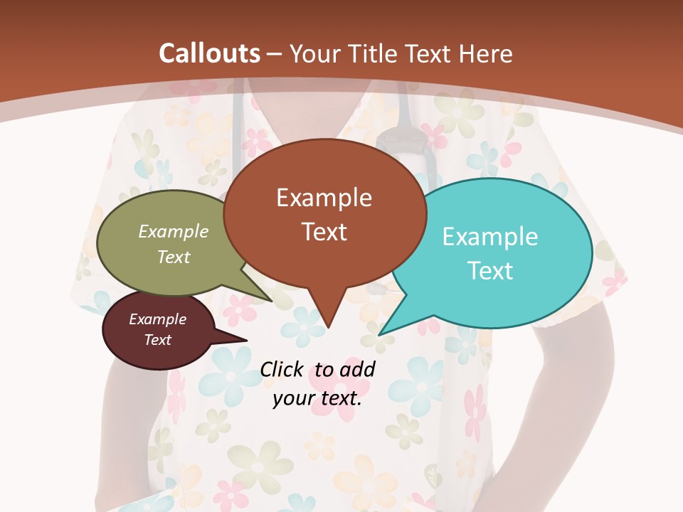 Pediatrician Practical Girl PowerPoint Template