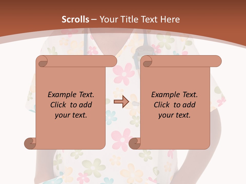 Pediatrician Practical Girl PowerPoint Template