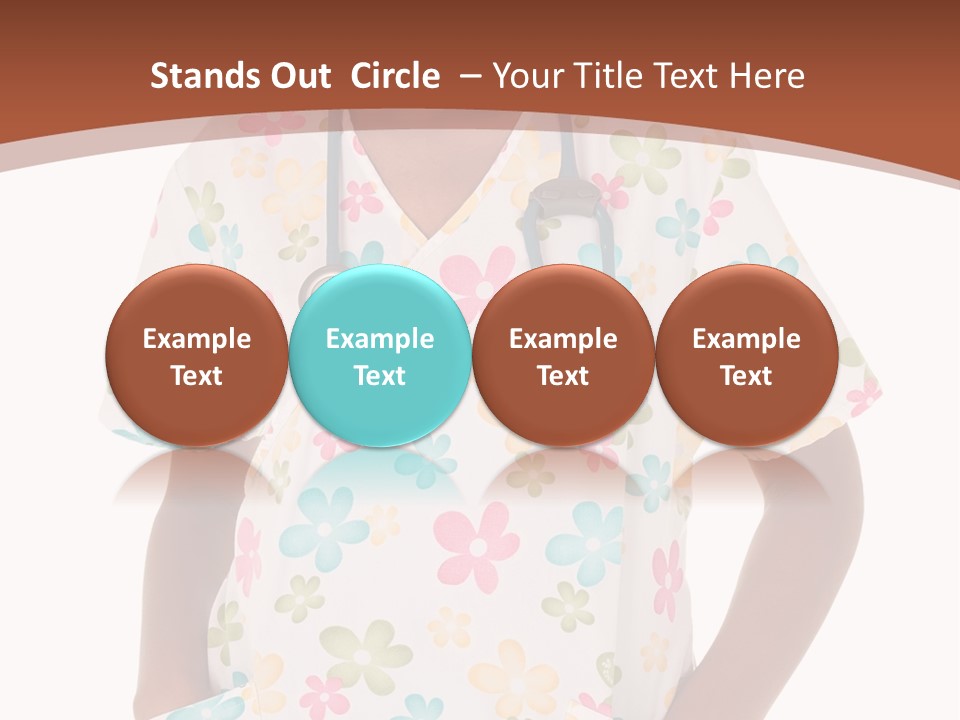 Pediatrician Practical Girl PowerPoint Template