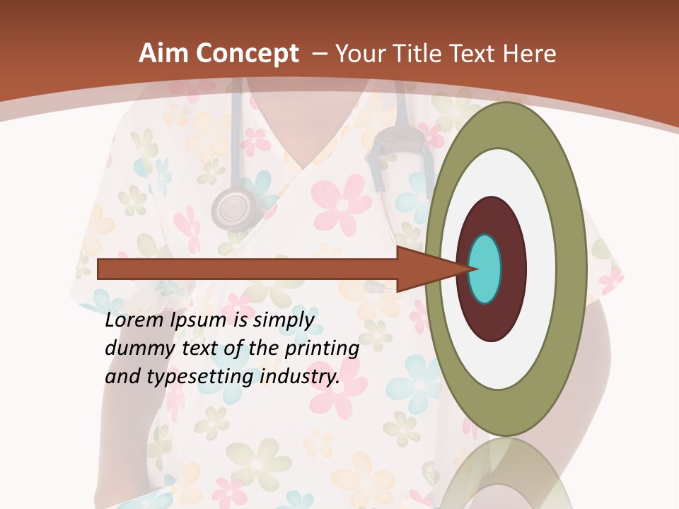 Pediatrician Practical Girl PowerPoint Template