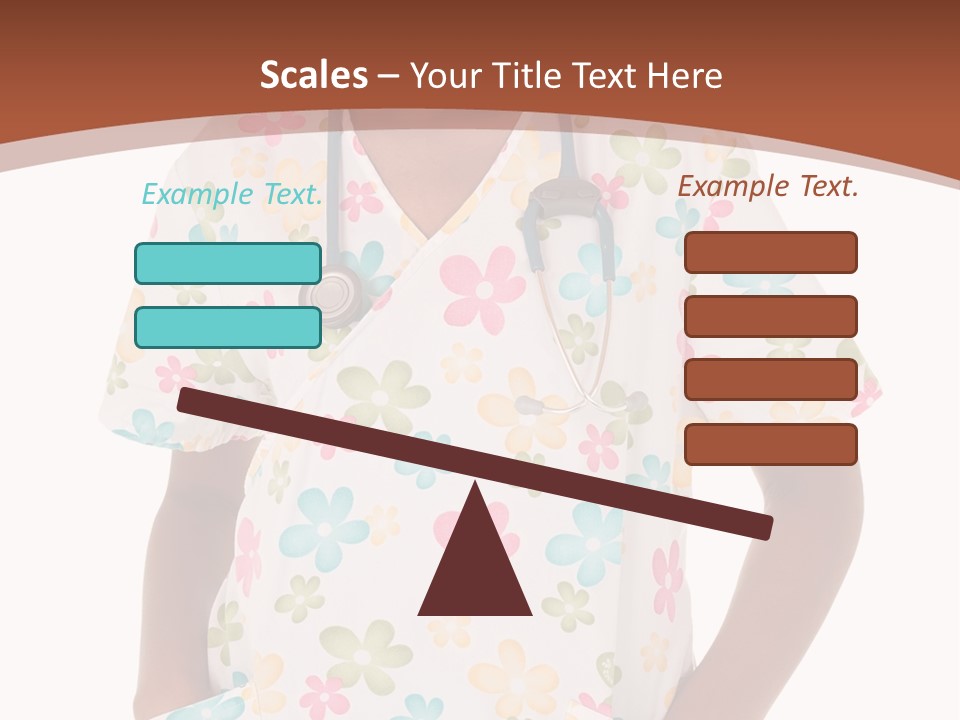 Pediatrician Practical Girl PowerPoint Template