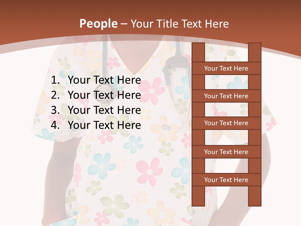 Pediatrician Practical Girl PowerPoint Template