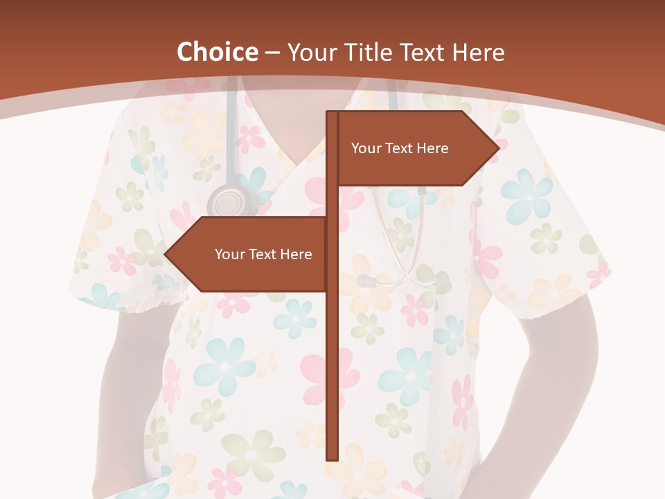 Pediatrician Practical Girl PowerPoint Template