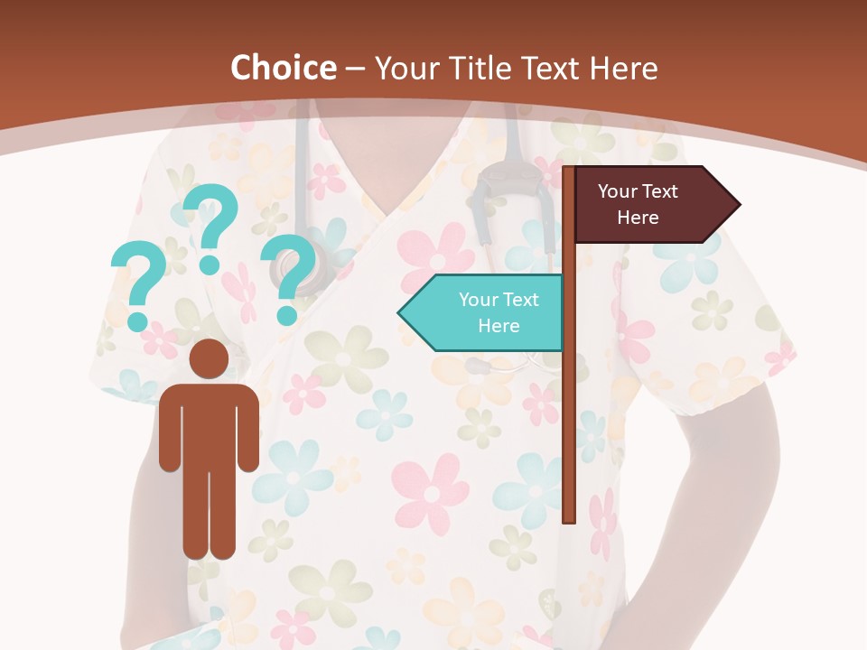 Pediatrician Practical Girl PowerPoint Template