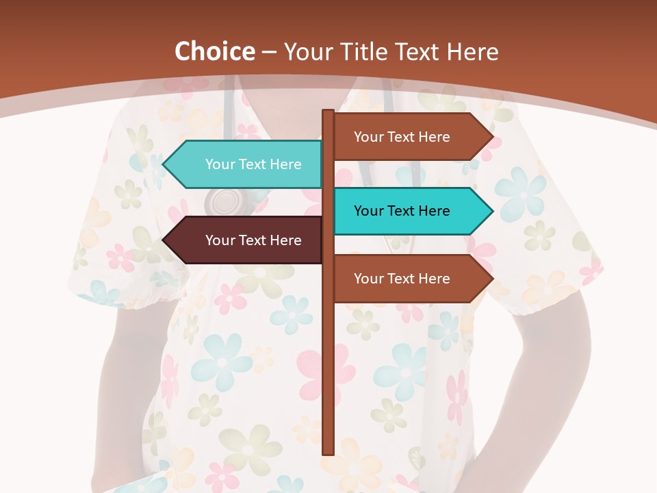 Pediatrician Practical Girl PowerPoint Template