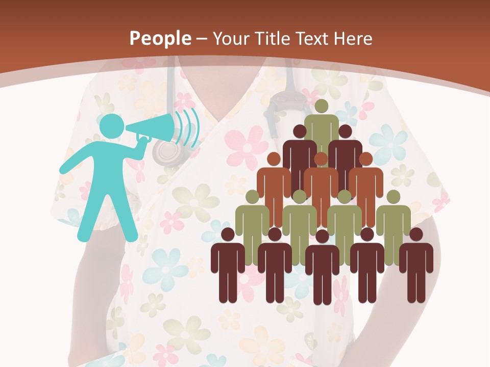 Pediatrician Practical Girl PowerPoint Template