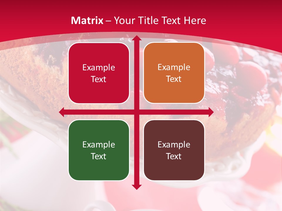 Cake Nobody Berry PowerPoint Template