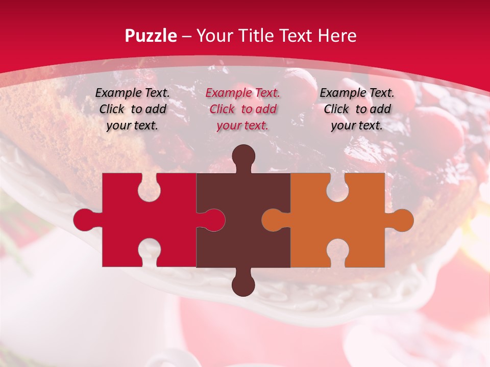 Cake Nobody Berry PowerPoint Template