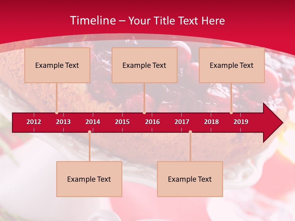 Cake Nobody Berry PowerPoint Template