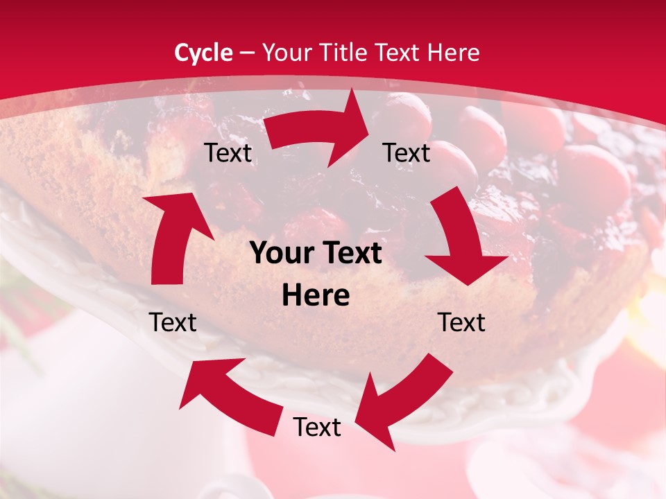 Cake Nobody Berry PowerPoint Template