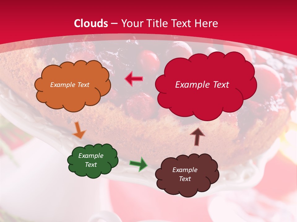 Cake Nobody Berry PowerPoint Template
