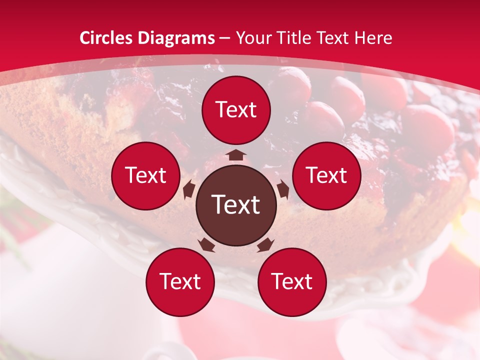 Cake Nobody Berry PowerPoint Template