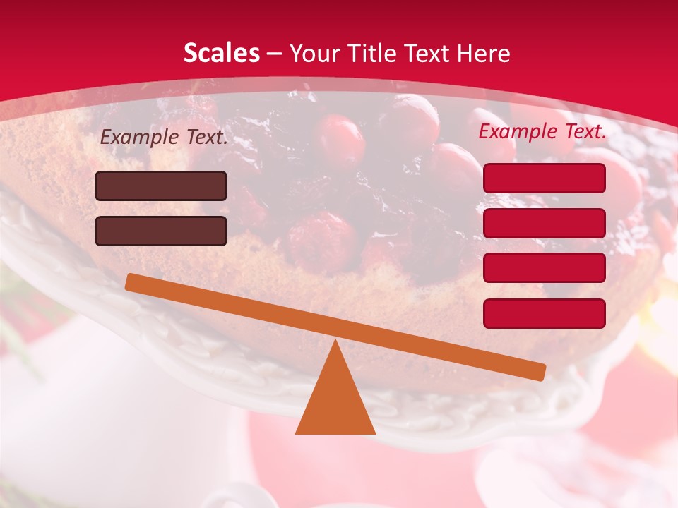 Cake Nobody Berry PowerPoint Template