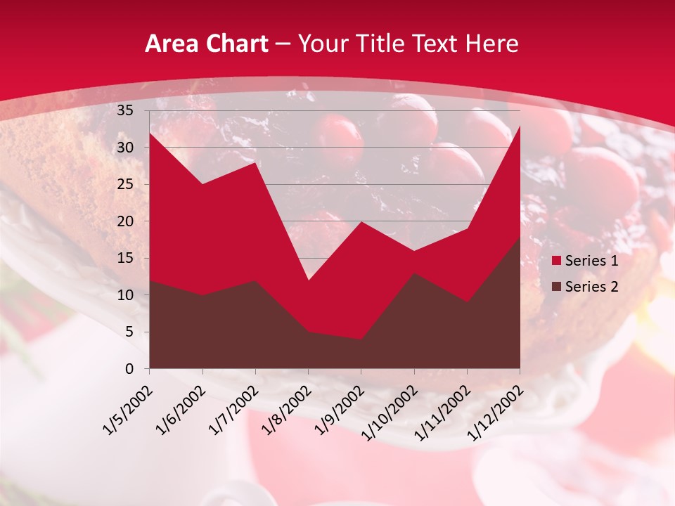 Cake Nobody Berry PowerPoint Template