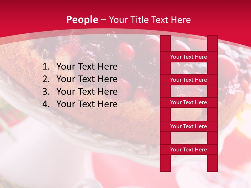 Cake Nobody Berry PowerPoint Template