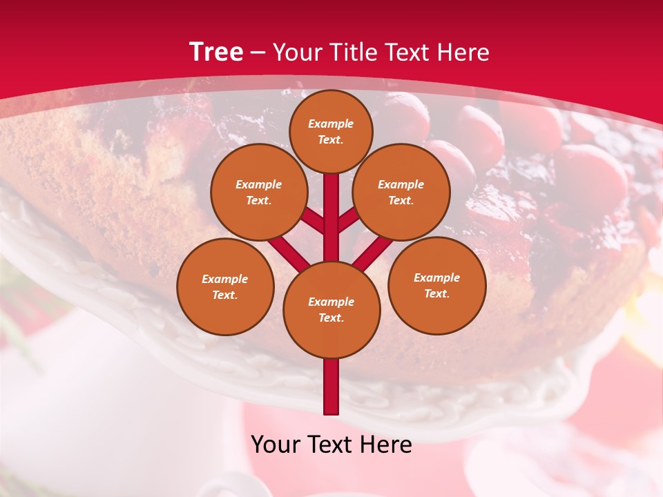 Cake Nobody Berry PowerPoint Template