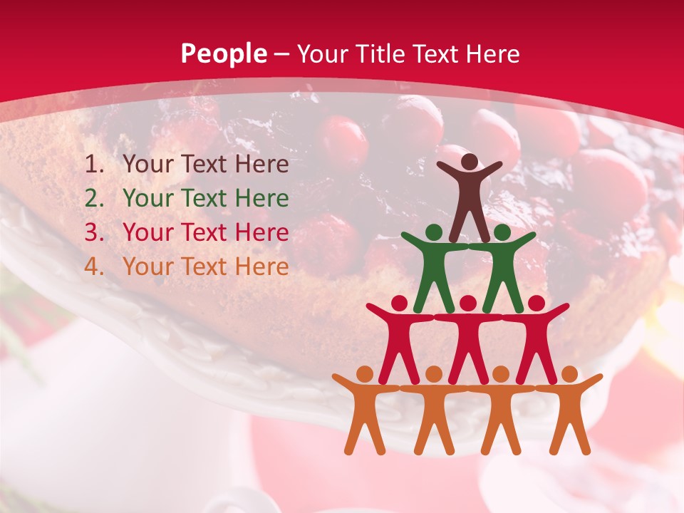 Cake Nobody Berry PowerPoint Template