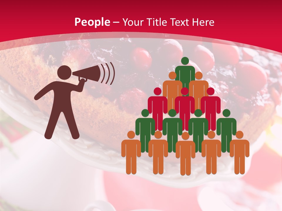 Cake Nobody Berry PowerPoint Template