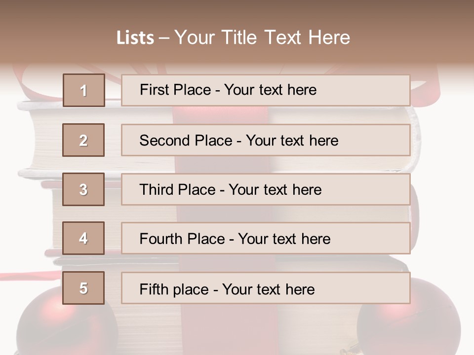 Ribbon Ideas Valentine PowerPoint Template