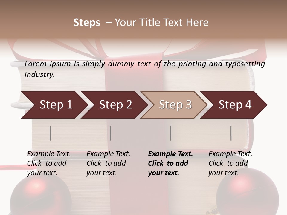 Ribbon Ideas Valentine PowerPoint Template