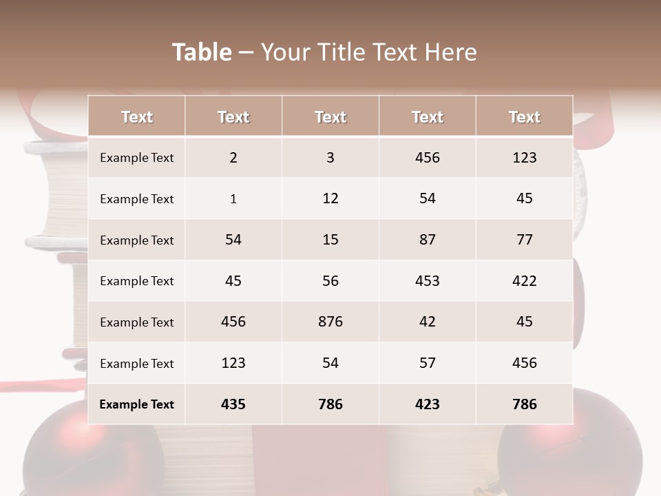 Ribbon Ideas Valentine PowerPoint Template