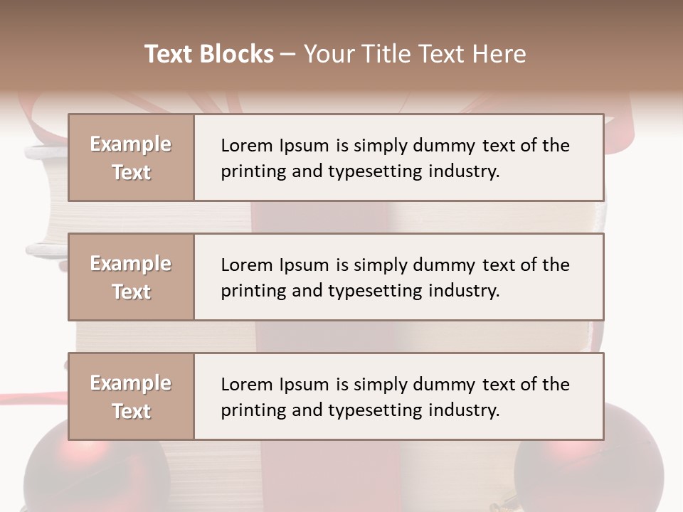 Ribbon Ideas Valentine PowerPoint Template