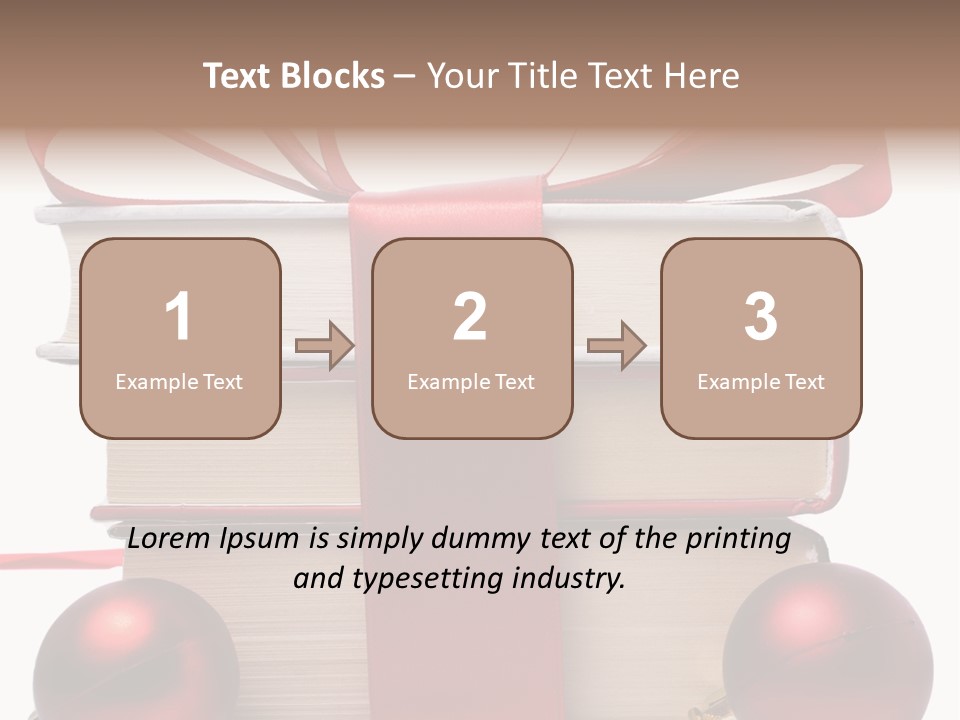 Ribbon Ideas Valentine PowerPoint Template