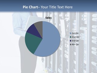 Rack Lan Technology PowerPoint Template