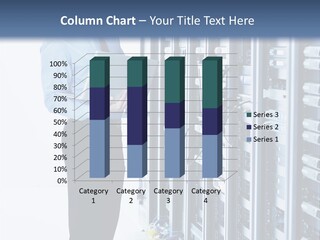 Rack Lan Technology PowerPoint Template