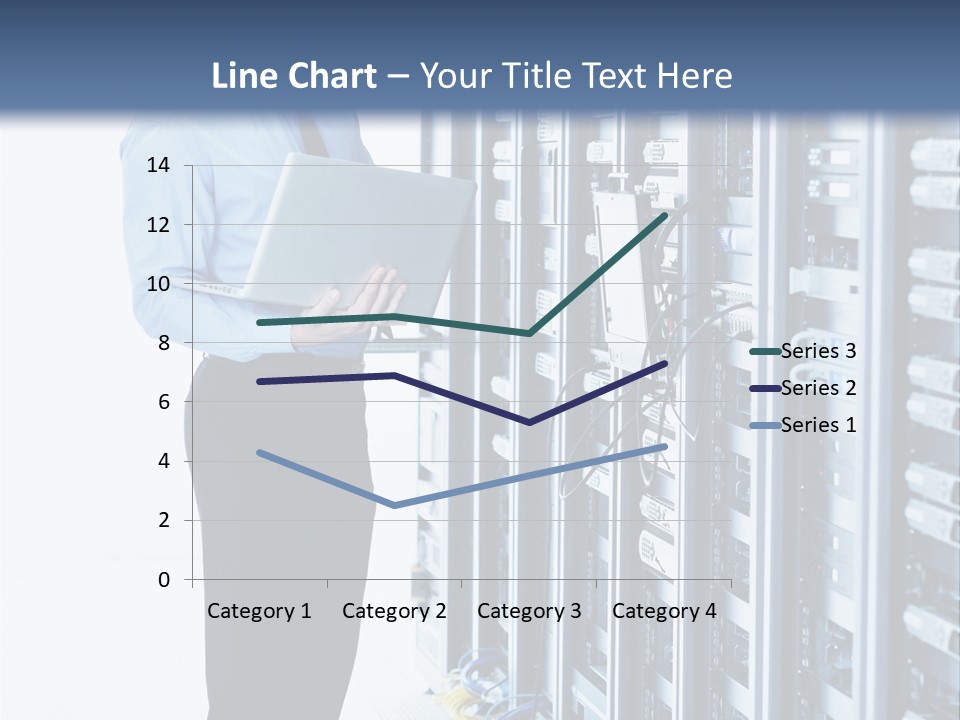 Rack Lan Technology PowerPoint Template