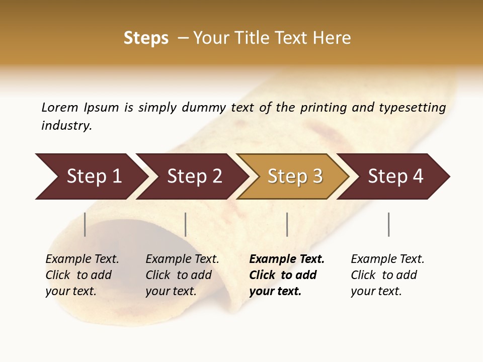 Traditional Butter White PowerPoint Template