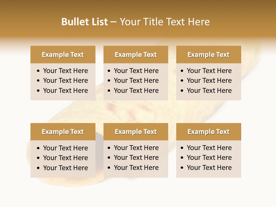 Traditional Butter White PowerPoint Template