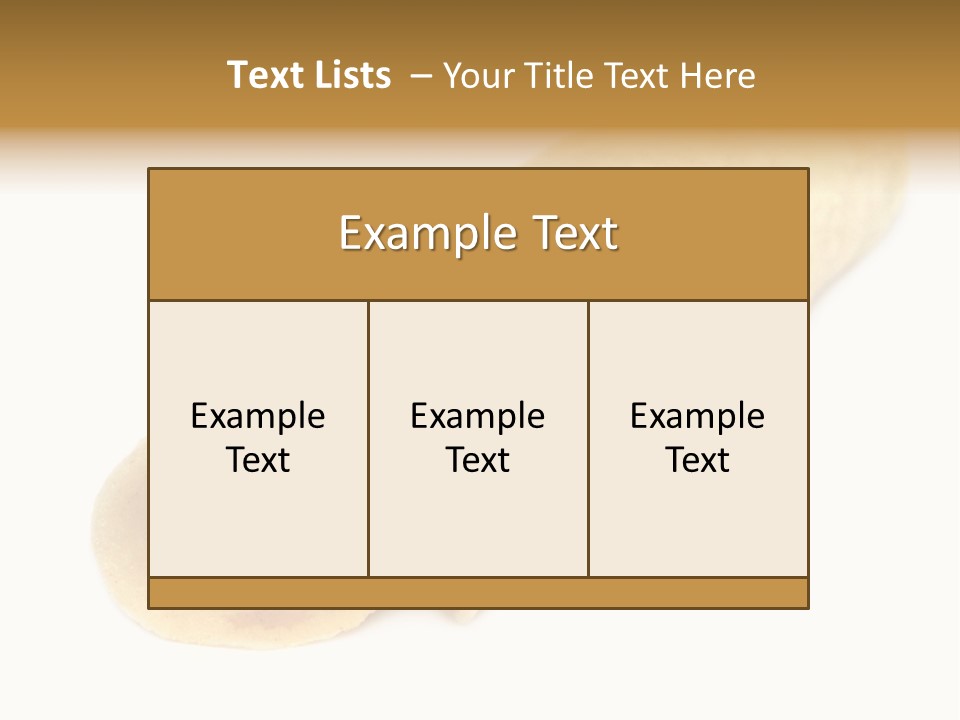 Traditional Butter White PowerPoint Template