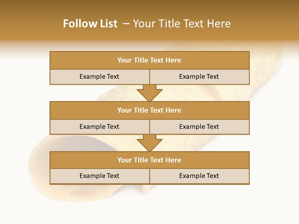 Traditional Butter White PowerPoint Template