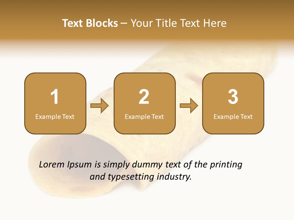 Traditional Butter White PowerPoint Template