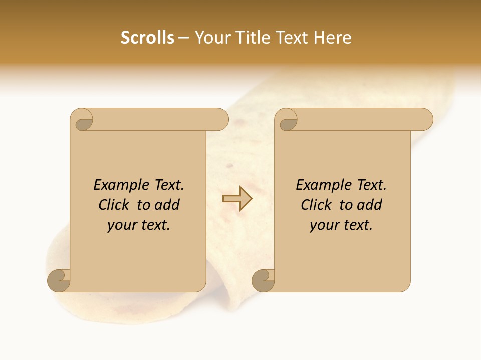 Traditional Butter White PowerPoint Template