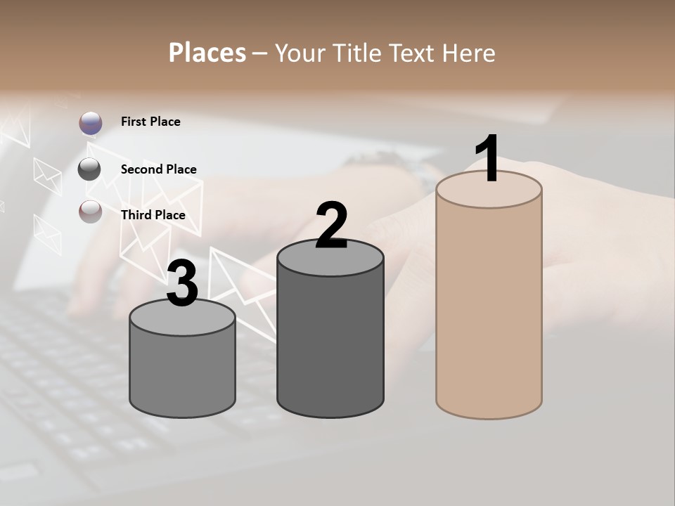 Communication Type Finger PowerPoint Template