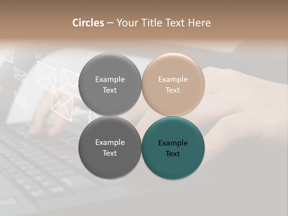Communication Type Finger PowerPoint Template