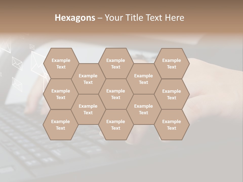 Communication Type Finger PowerPoint Template