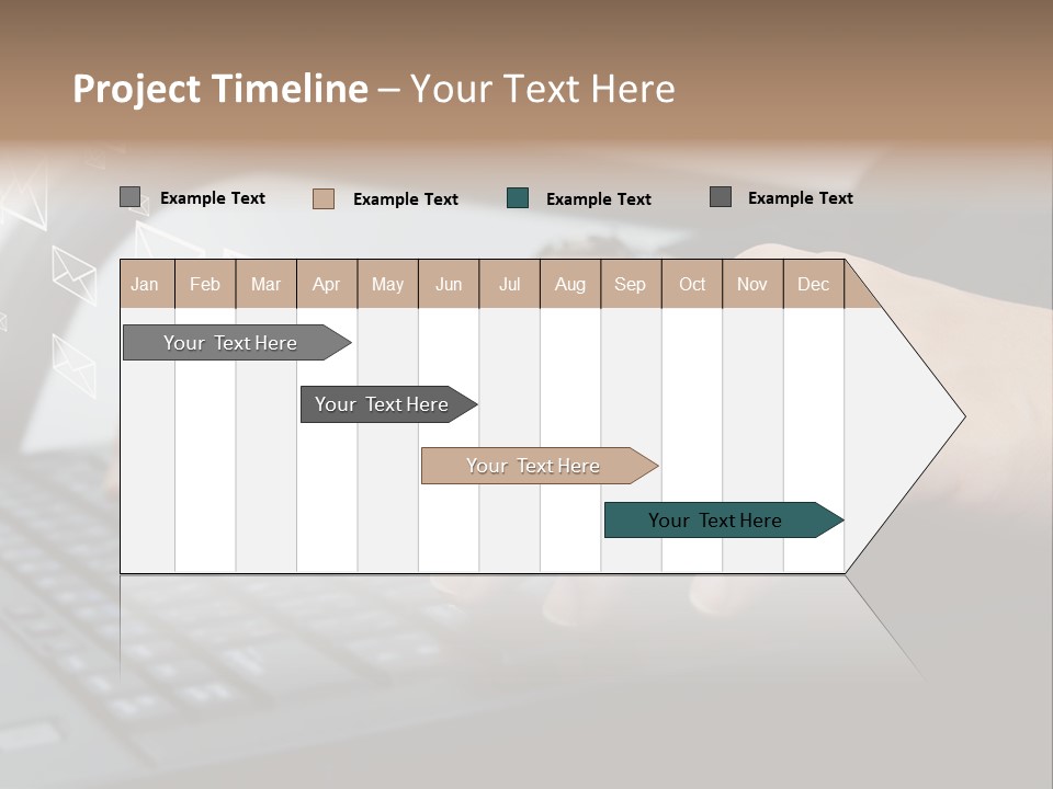 Communication Type Finger PowerPoint Template