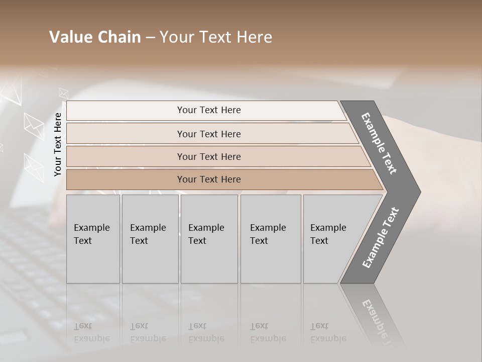 Communication Type Finger PowerPoint Template
