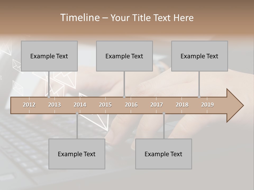 Communication Type Finger PowerPoint Template