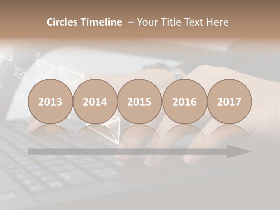 Communication Type Finger PowerPoint Template
