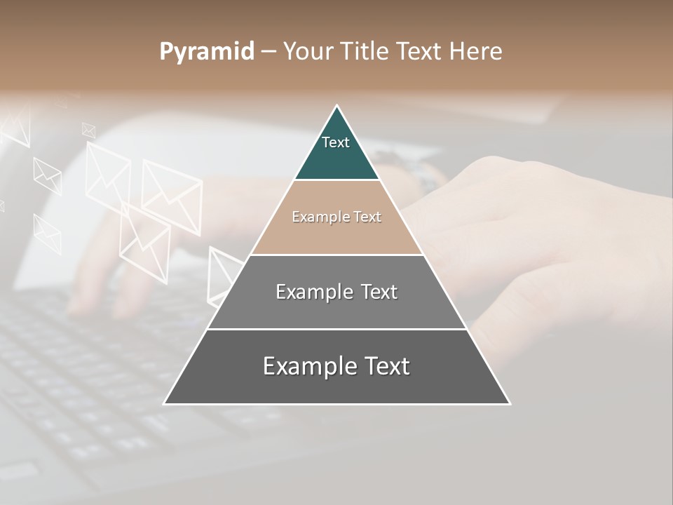 Communication Type Finger PowerPoint Template