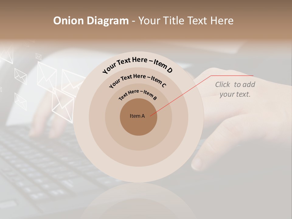 Communication Type Finger PowerPoint Template