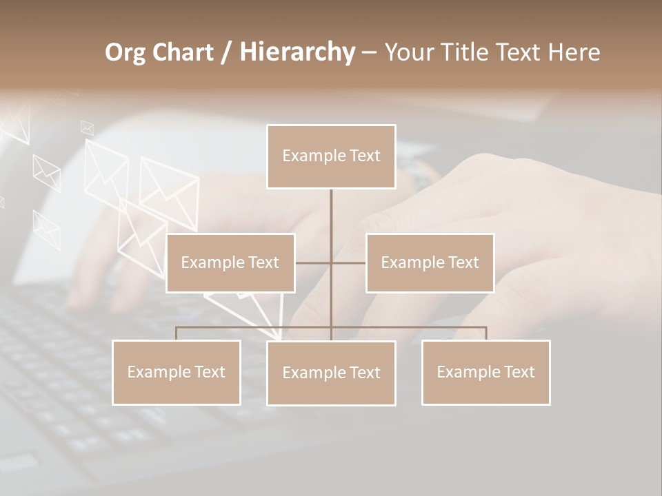 Communication Type Finger PowerPoint Template
