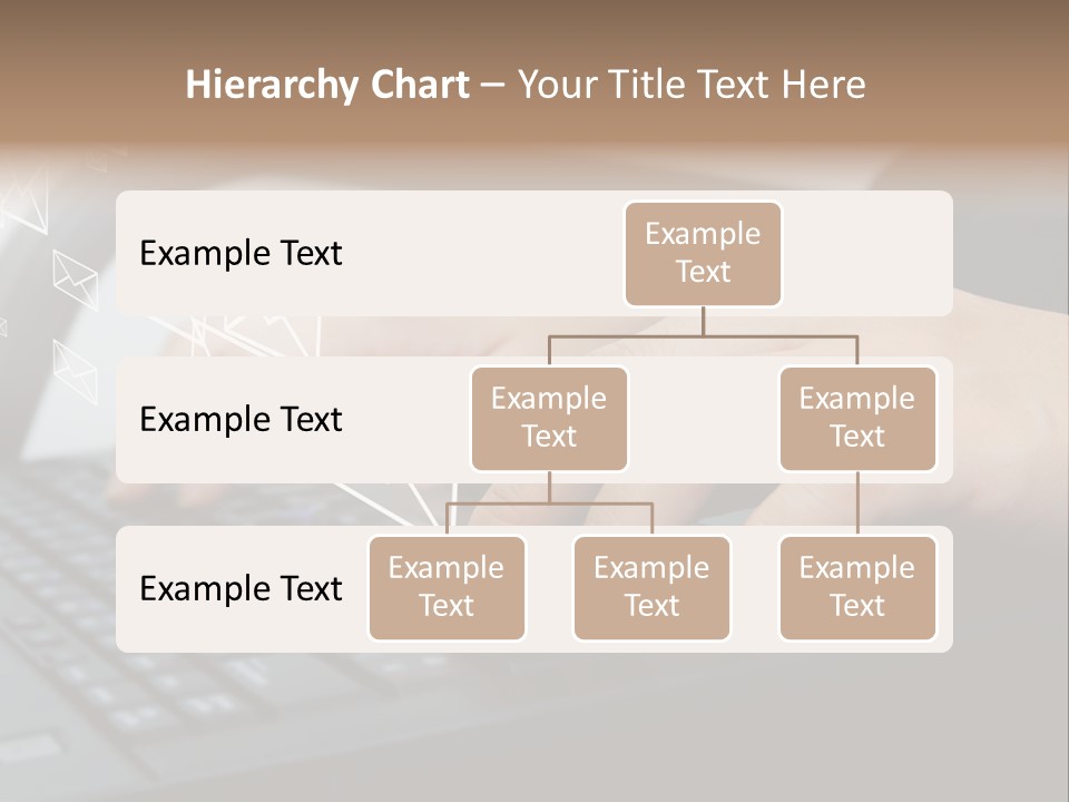 Communication Type Finger PowerPoint Template