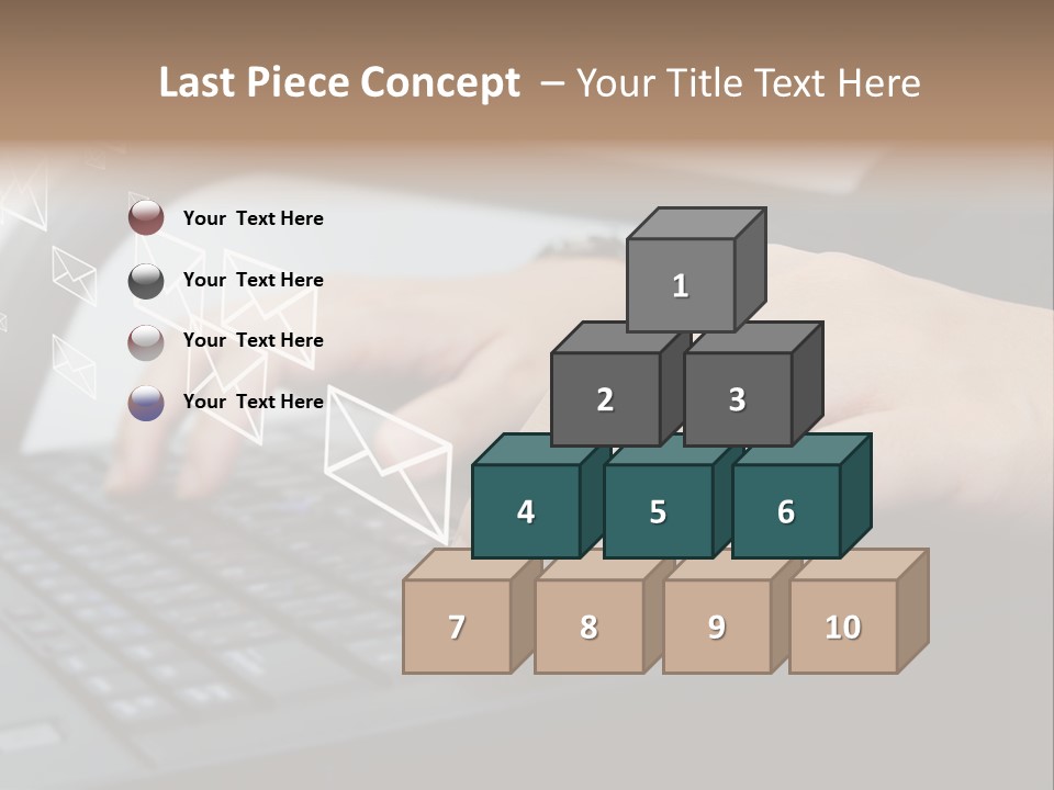 Communication Type Finger PowerPoint Template