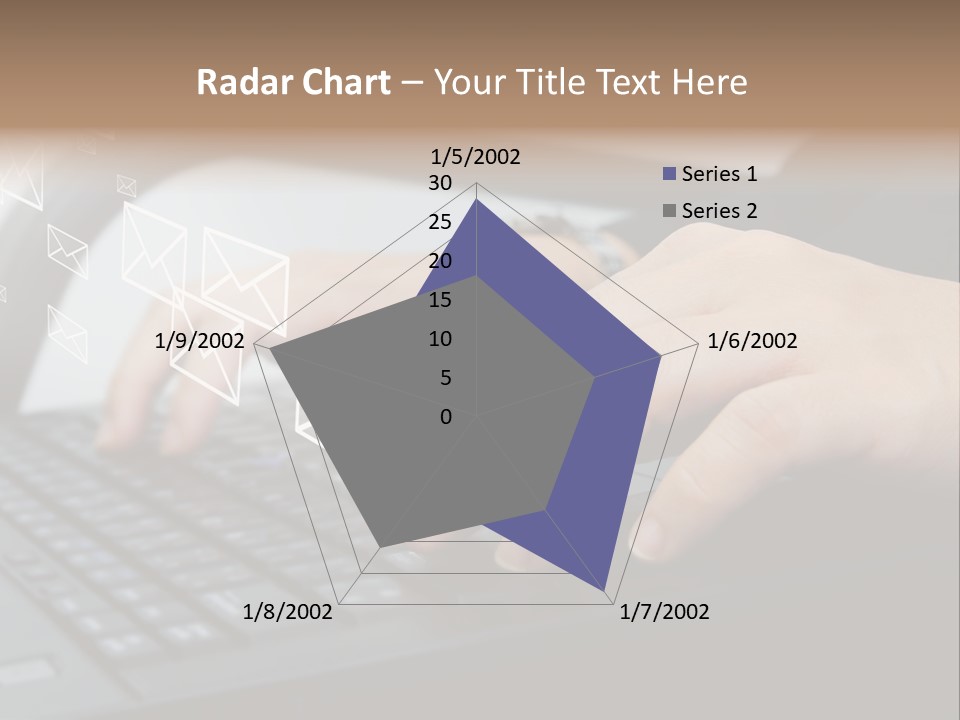 Communication Type Finger PowerPoint Template